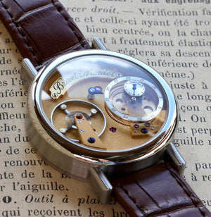 Read Blog Post | Brivet-Naudot’s Eccentricity, which makes use of a free eccentric escapement | Inspirations Behind Today’s Independent Watchmakers | Read A Collected Man Journal