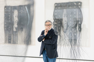 Interview: Jaume Plensa  | Portrait of Jaume Plensa by his work