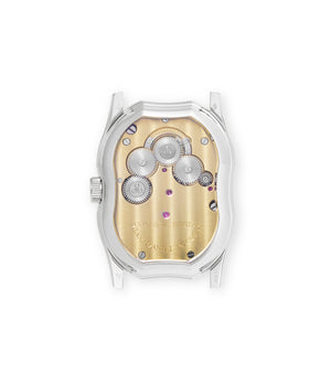 caseback collect Jean Daniel Nicolas Two-Minute Tourbillon Platinum preowned watch at A Collected Man London