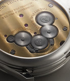 caseback Platinum Jean Daniel Nicolas Two-Minute Tourbillon ref. R PL   preowned watch at A Collected Man London