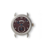 Vingt-8 | Burgundy Red Dial | Titanium