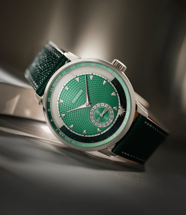 rare Krayon Anywhere Aurora  Titanium preowned watch at A Collected Man London