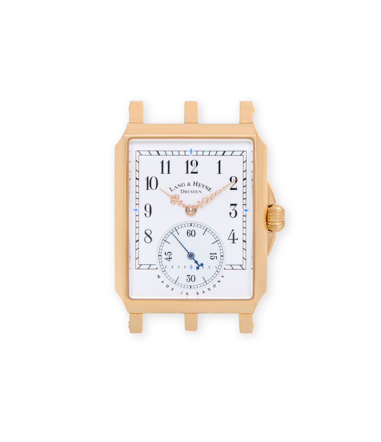 rare Lang & Heyne Georg  Rose Gold preowned watch at A Collected Man London