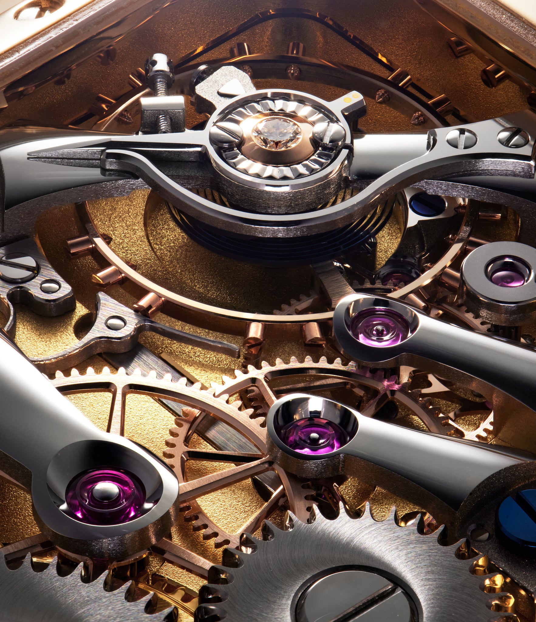 caseback Lang & Heyne Georg  Rose Gold preowned watch at A Collected Man London