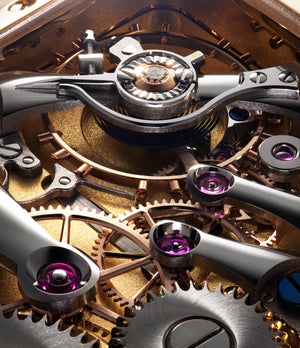 caseback Lang & Heyne Georg  Rose Gold preowned watch at A Collected Man London
