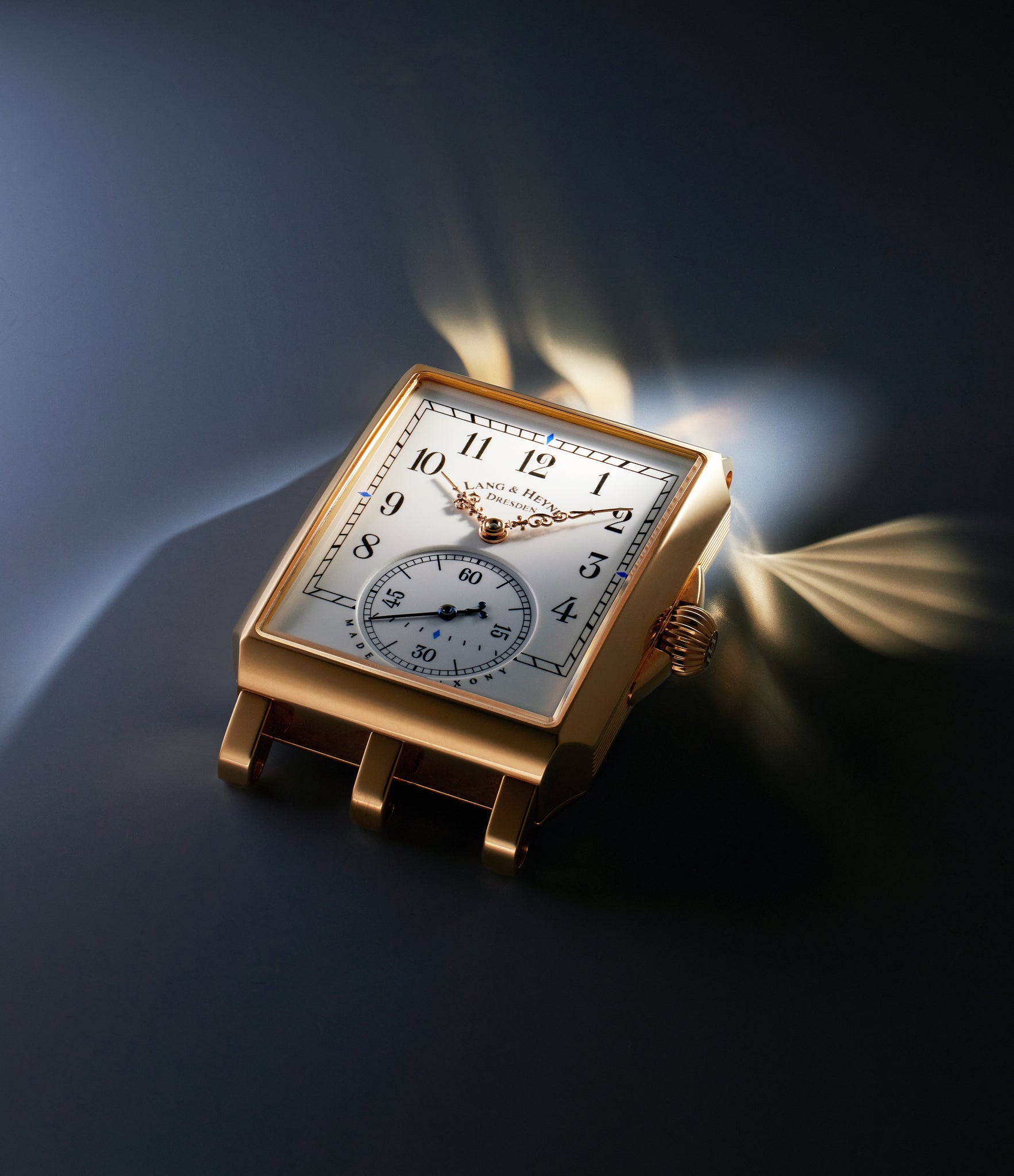 Rose Gold Lang & Heyne Georg   preowned watch at A Collected Man London