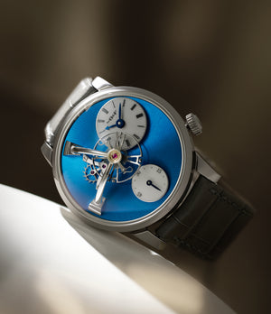preowned MB&F LM101 51.S1L.W Stainless Steel preowned watch at A Collected Man London