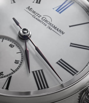 selling Moritz Grossmann Atum MG01.B-03-A000810 Platinum preowned watch at A Collected Man London