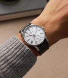 on the wrist Moritz Grossmann Atum MG01.B-03-A000810 Platinum preowned watch at A Collected Man London