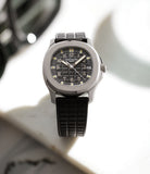 preowned Patek Philippe Aquanaut 5066A-001 Stainless Steel preowned watch at A Collected Man London
