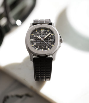 preowned Patek Philippe Aquanaut 5066A-001 Stainless Steel preowned watch at A Collected Man London