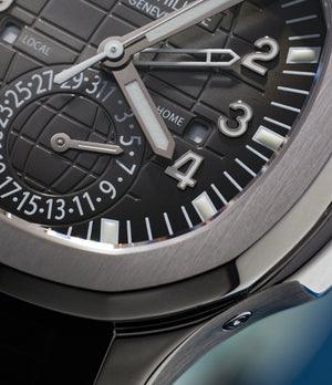 buy Patek Philippe Aquanaut 5164A-001 Stainless Steel preowned watch at A Collected Man London