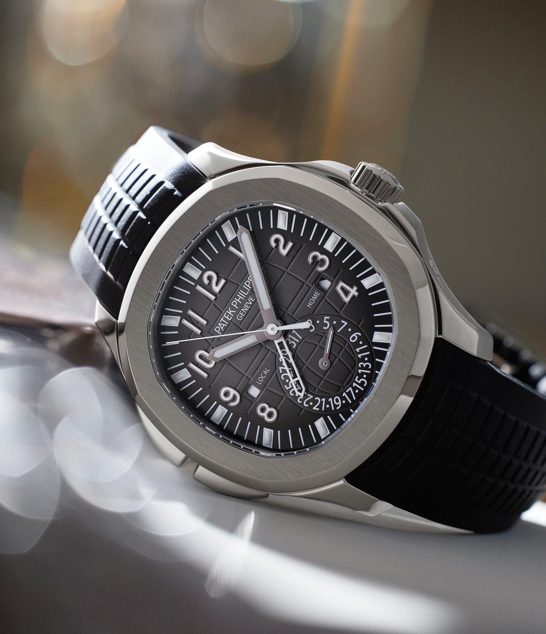 Patek philippe aquanaut top travel time reference 5164a