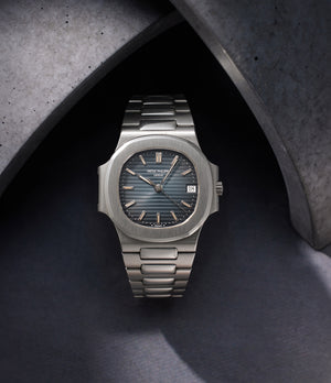 Stainless Steel Patek Philippe Nautilus 3800/1A  preowned watch at A Collected Man London