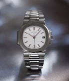 Nautilus 3800A Patek Philippe Stainless Steel preowned watch at A Collected Man London