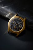 Perpetual Calendar Black Dial | 3940J-027 | Yellow Gold
