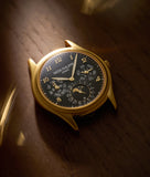 Perpetual Calendar Black Dial | 3940J-027 | Yellow Gold