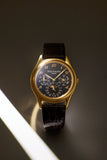 Perpetual Calendar Black Dial | 3940J-027 | Yellow Gold