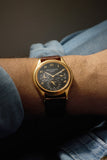 Perpetual Calendar Black Dial | 3940J-027 | Yellow Gold