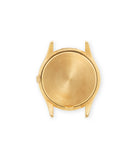 caseback Patek Philippe Perpetual Calendar 3940 Yellow Gold preowned watch at A Collected Man London