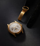 independent watchmaker Patek Philippe Perpetual Calendar 3940 Yellow Gold preowned watch at A Collected Man London