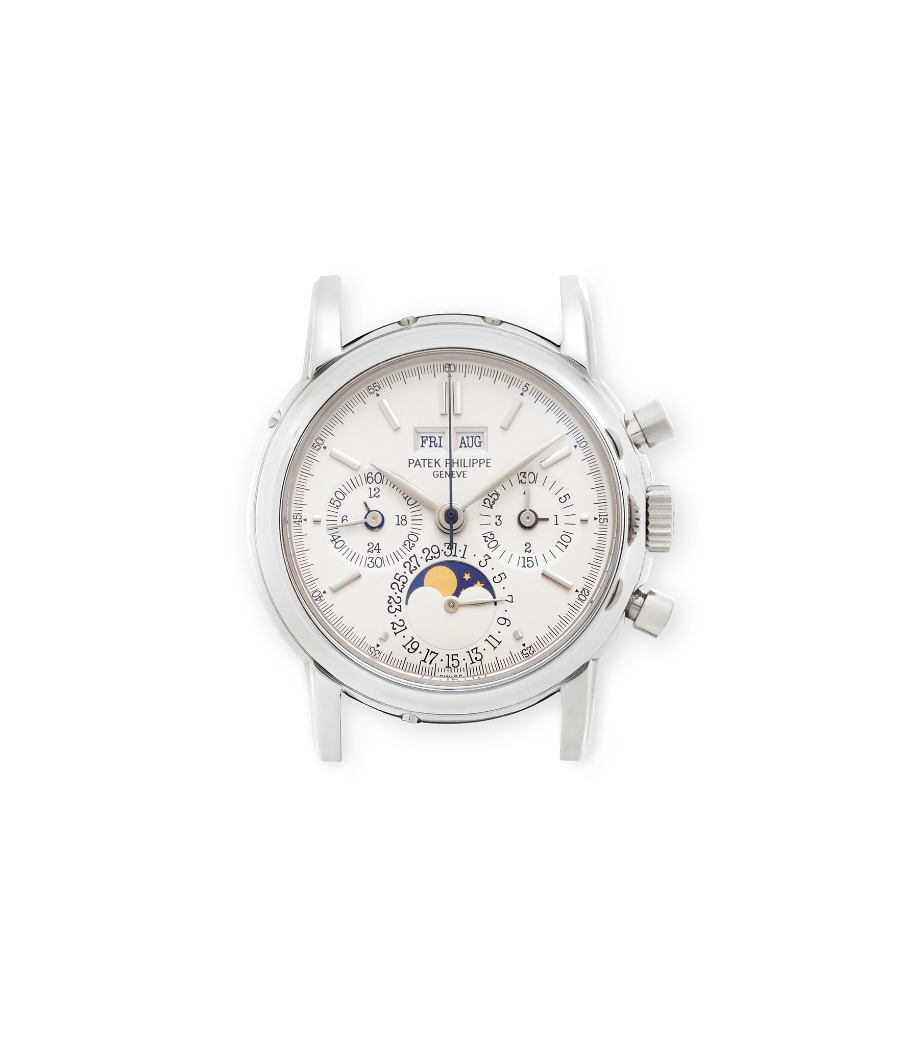 buy Patek Philippe 	Perpetual Calendar Chronograph 3970E Platinum preowned watch at A Collected Man London