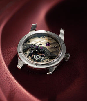 for sale Petermann Bédat 1967 Deadbeat Seconds  Stainless Steel preowned watch at A Collected Man London