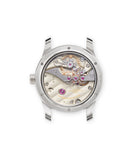 caseback Petermann Bédat 1967 Deadbeat Seconds  Stainless Steel preowned watch at A Collected Man London