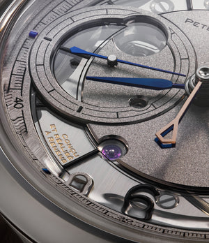 selling Petermann Bédat Split-Seconds 2941 Platinum preowned watch at A Collected Man London