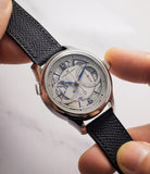 for sale Petermann Bédat Split-Seconds 2941 Platinum preowned watch at A Collected Man London