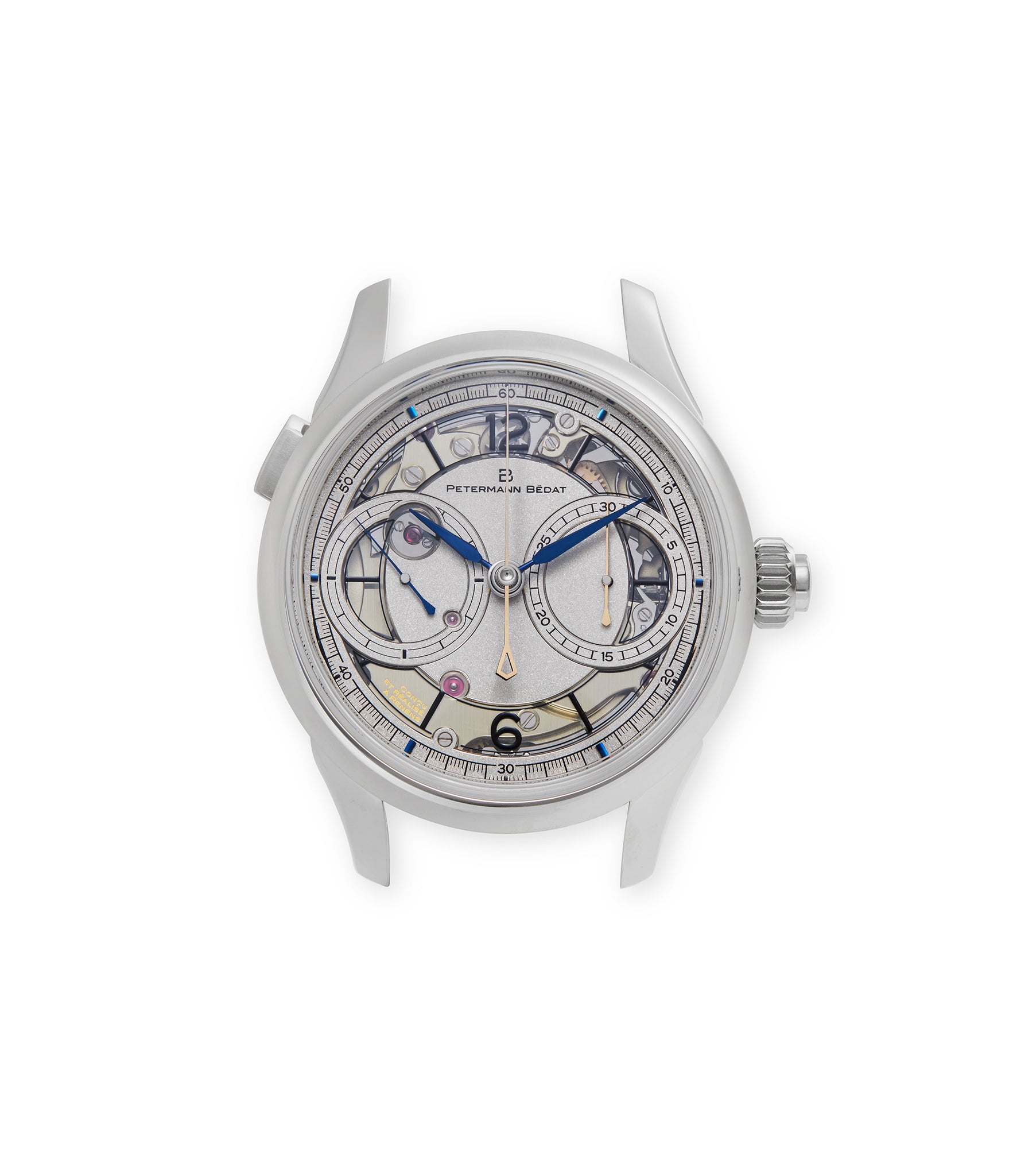 buy Petermann Bédat Split-Seconds 2941 Platinum preowned watch at A Collected Man London