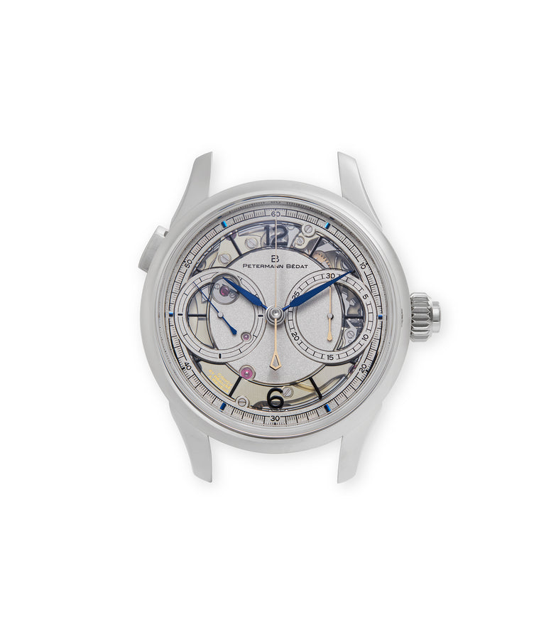 buy Petermann Bédat Split-Seconds 2941 Platinum preowned watch at A Collected Man London