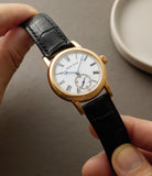 Rose Gold Philippe Dufour Simplicity   preowned watch at A Collected Man London