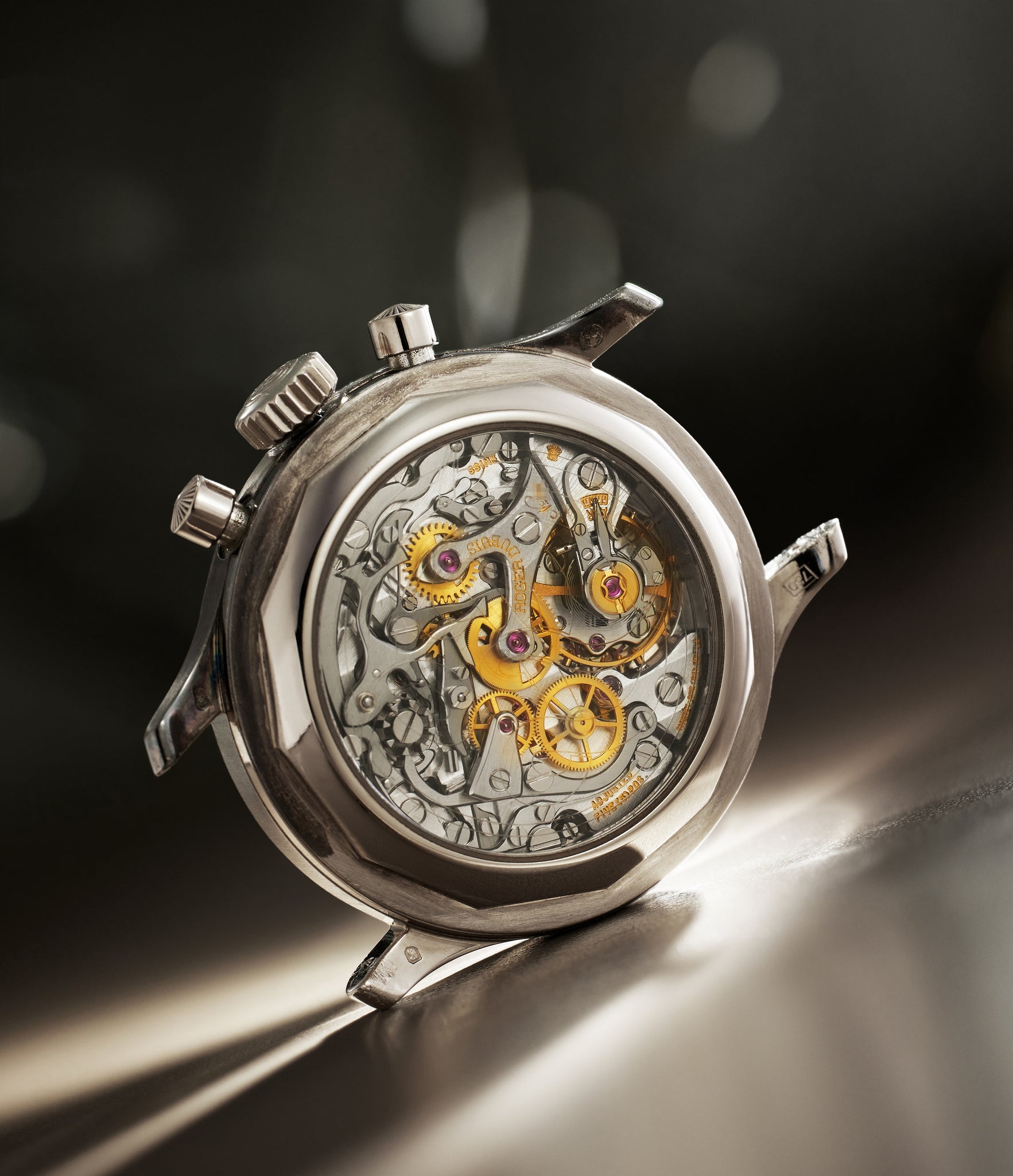 caseback Roger Dubuis H37 560  White Gold preowned watch at A Collected Man London