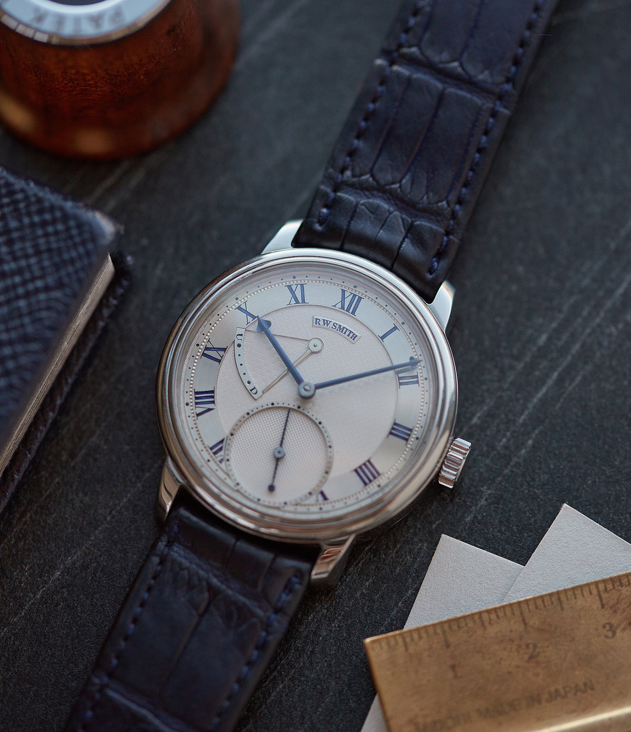 Sell Your Roger W. Smith stainless steel watch at A Collected Man | Auction, Consign , Sell Roger W. Smith