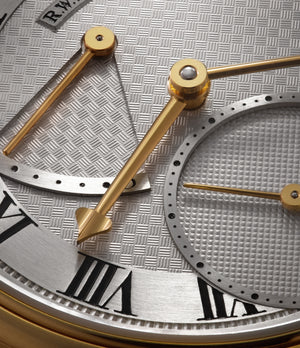 luxury rare pre-owned Roger W. Smith Series 2  Yellow Gold preowned watch at A Collected Man London
