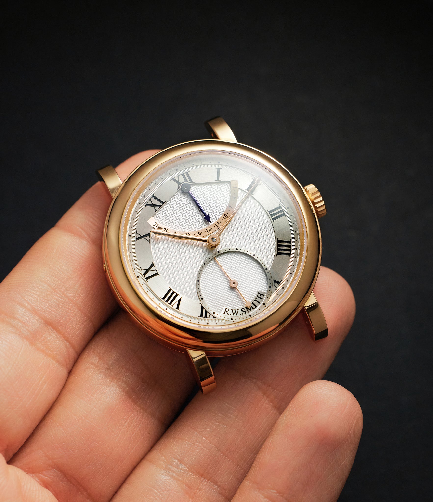 preowned Roger W. Smith Series 3  Red Gold preowned watch at A Collected Man London