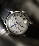 Roger W. Smith Series II - Edition 3  White Gold preowned watch at A Collected Man London