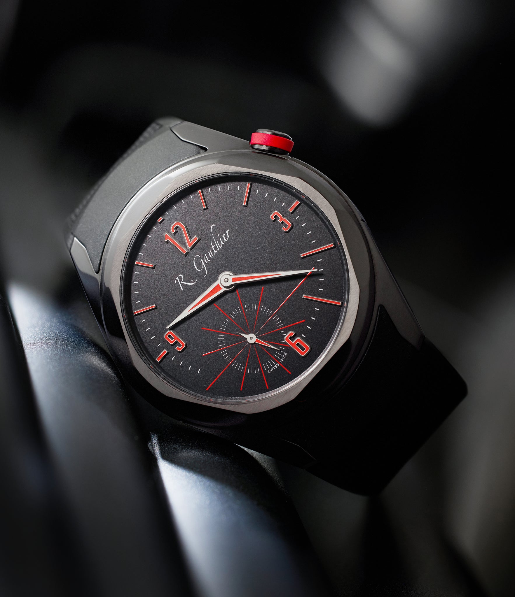 rare Romain Gauthier C Edition Two  Titanium preowned watch at A Collected Man London