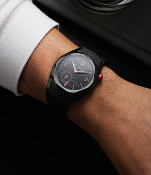 on the wrist Romain Gauthier C Edition Two  Titanium preowned watch at A Collected Man London