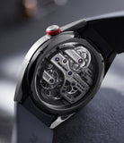 caseback Romain Gauthier Continuum  Titanium preowned watch at A Collected Man London