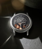 buy Romain Gauthier HMS  Platinum preowned watch at A Collected Man London