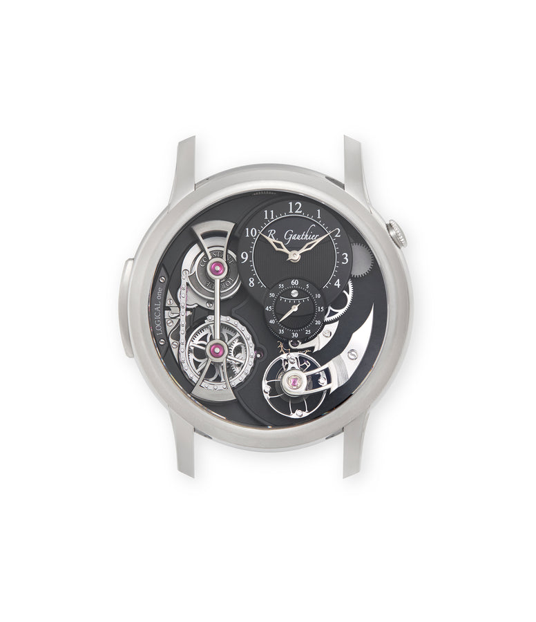 collect Romain Gauthier Logical One  Titanium preowned watch at A Collected Man London