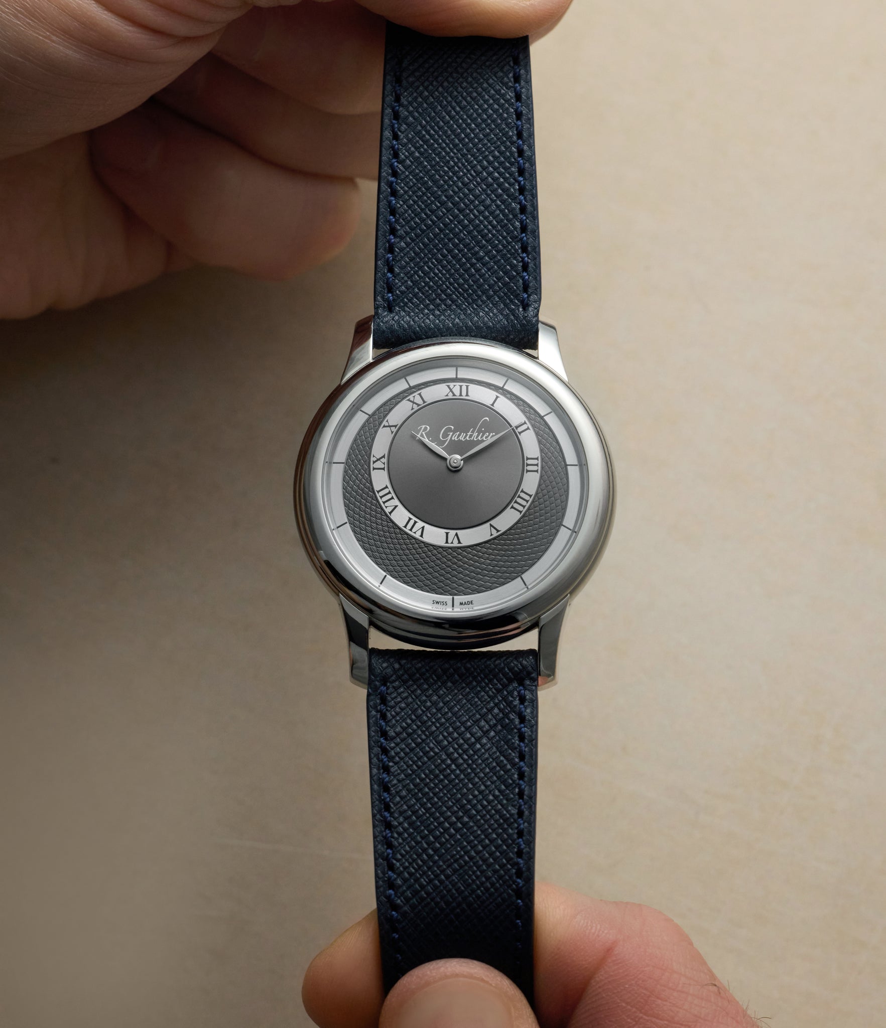 collect Romain Gauthier Prestige HM  Platinum preowned watch at A Collected Man London