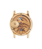 caseback Romain Gauthier Prestige HM  Rose Gold preowned watch at A Collected Man London