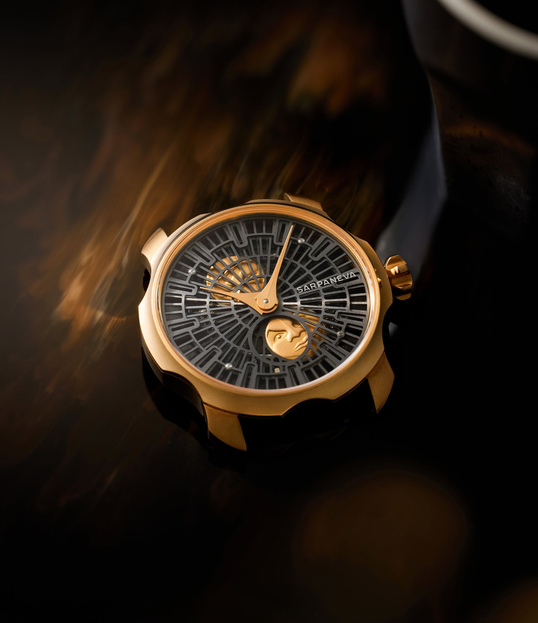 collect Sarpaneva Korona  Rose Gold preowned watch at A Collected Man London