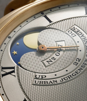 selling Urban Jürgensen Reference 3  Rose Gold preowned watch at A Collected Man London