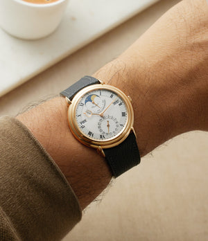 on the wrist Urban Jürgensen Reference 3  Rose Gold preowned watch at A Collected Man London