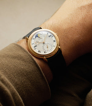 on the wrist Urban Jürgensen Reference 3  Rose Gold preowned watch at A Collected Man London
