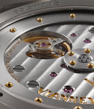 luxury rare pre-owned Vianney Halter Antiqua Perpetual Calendar  White Gold preowned watch at A Collected Man London
